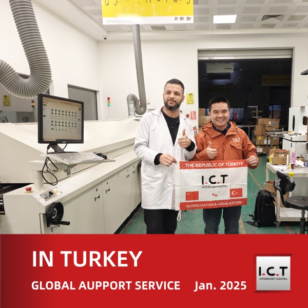 ICT overzeese service voor de Turkse verlichtingsfabrikant