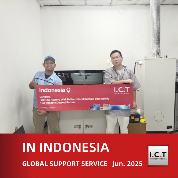 ICT Global Support voor EMS Depaneling Project in Indonesië